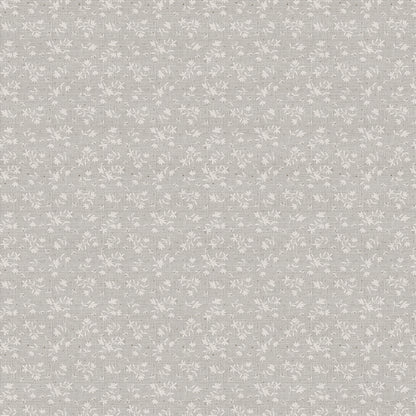 Ditsy Bouquets - White on Tan