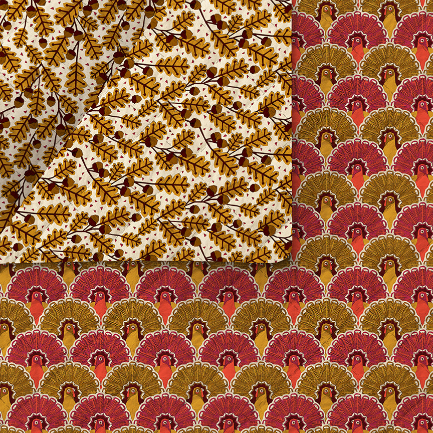 Paper-Cut Harvest Pre-Quilt