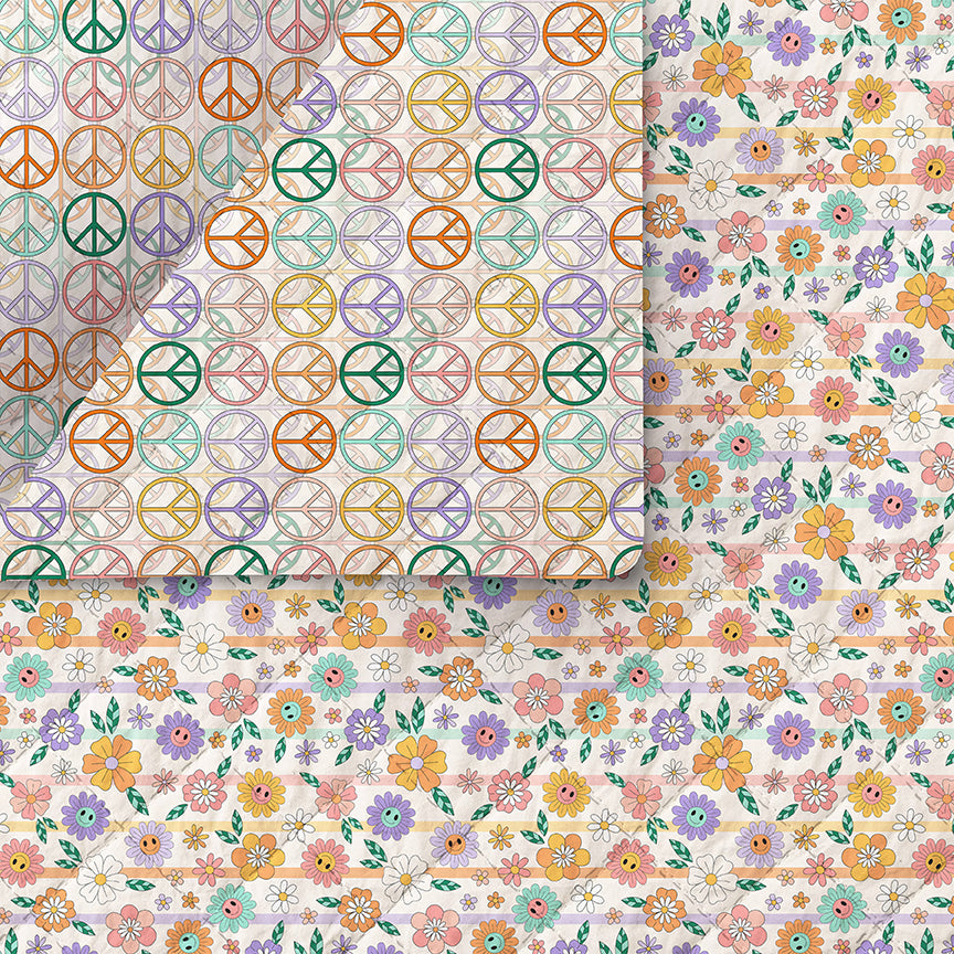 Groovy Halloween Pre-Quilt