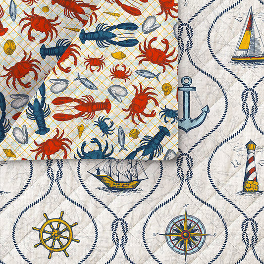 Sailor's Life For Me Pre-Quilt