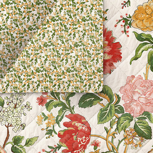Grandma's Wallpaper Pre-Quilt