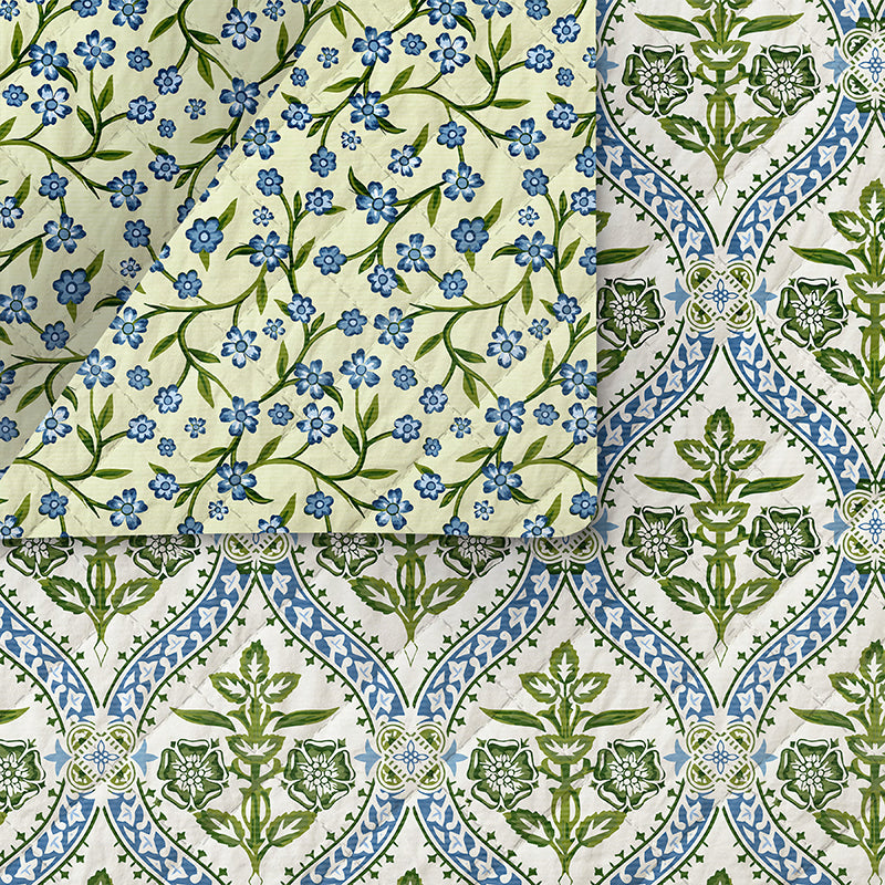 Grandma's Wallpaper Pre-Quilt