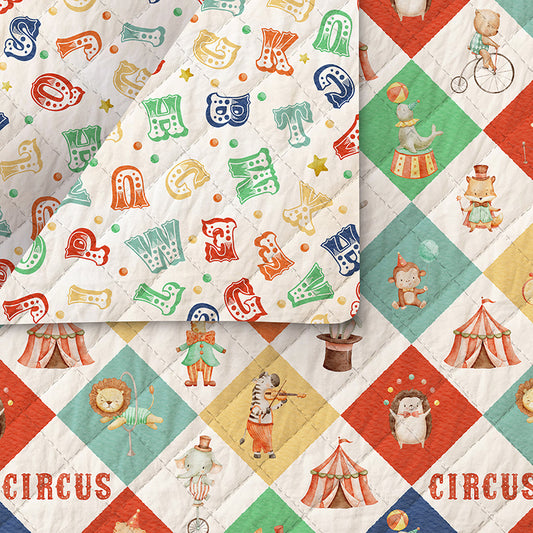 Baby Circus Pre-Quilt