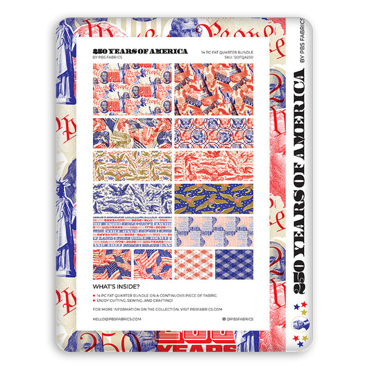 250 Years of America - Flat Fat Stack 14 PC