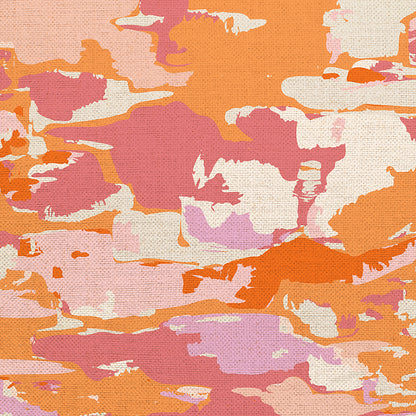 Abstract Clouds - Orange