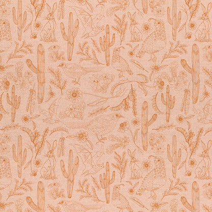 Desert Menagerie - Peach