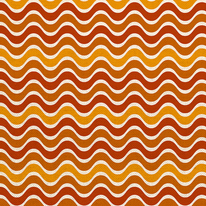 Groovy Waves - Red