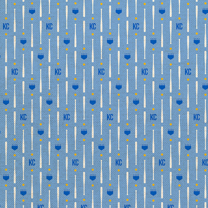 KC Stripe - Blue/Gold