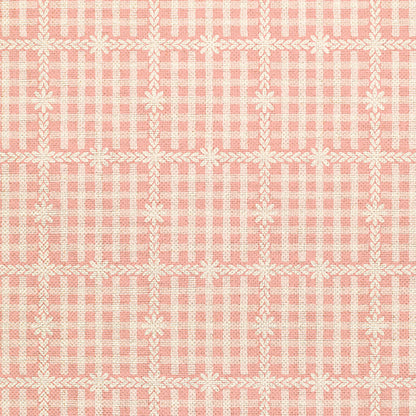 Floral Gingham - Light Pink