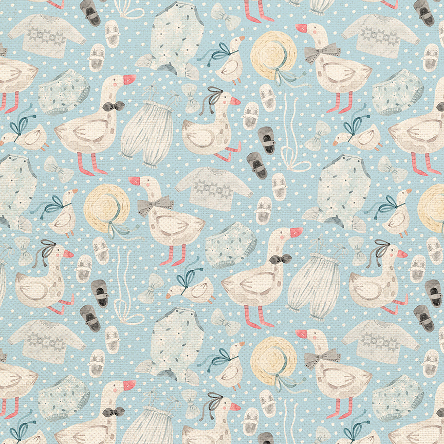 Dress up Duck - Blue