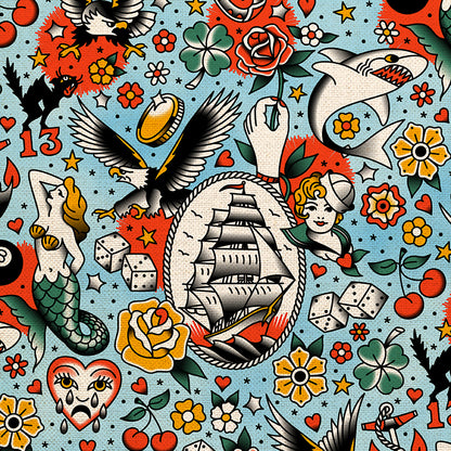 Timeless Tattoos - Blue