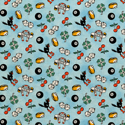 Lucky Tattoo Toss - Blue