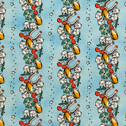 Lucky Tattoo Stripe - Blue