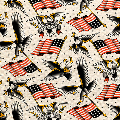 Eagle Tattoos - White