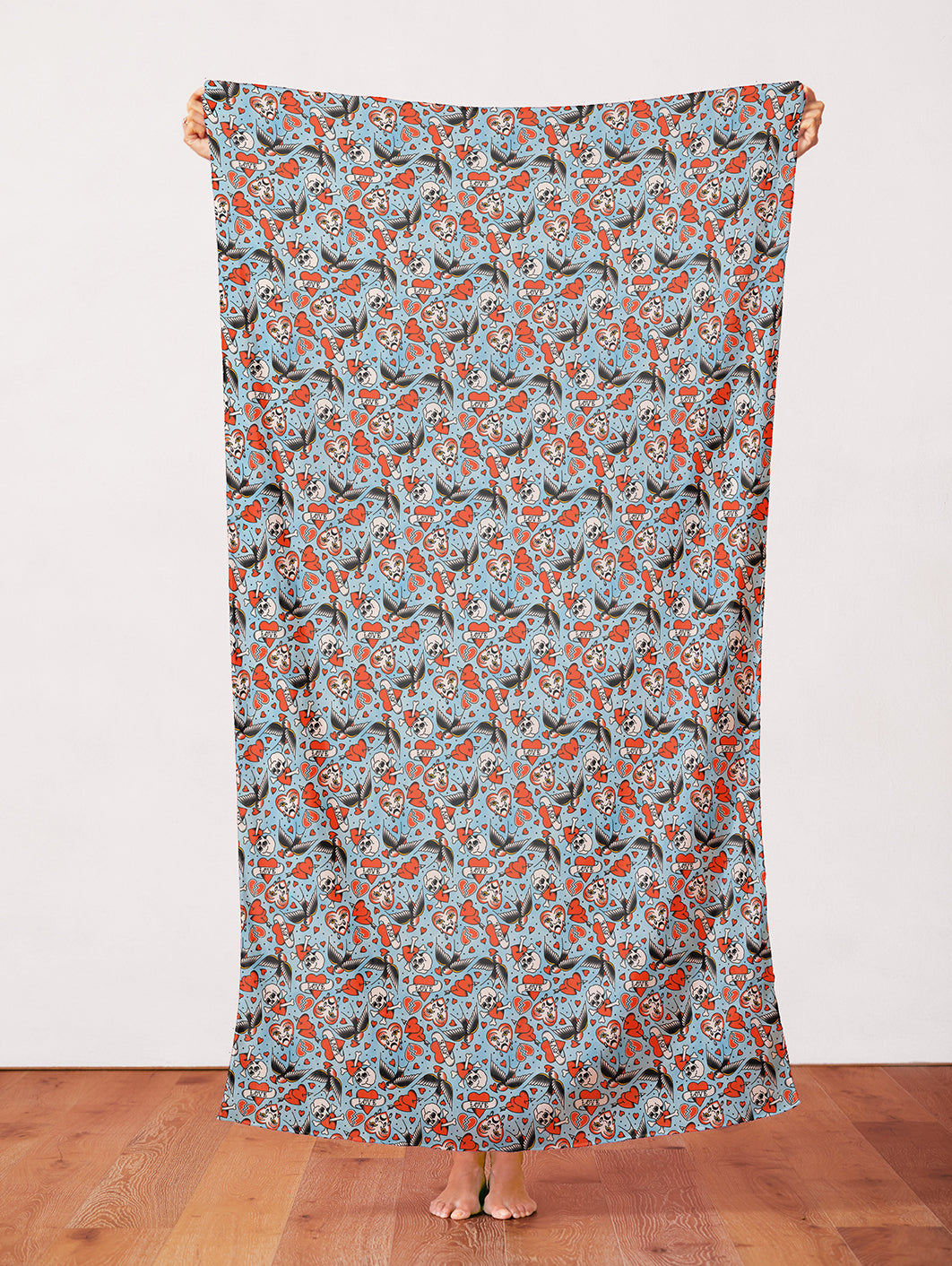 Heart Eagle Tattoos - Blue