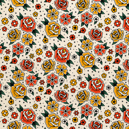 Flower Tattoos - White