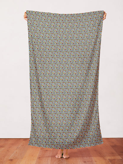 Ditsy Flower Tattoos - Blue