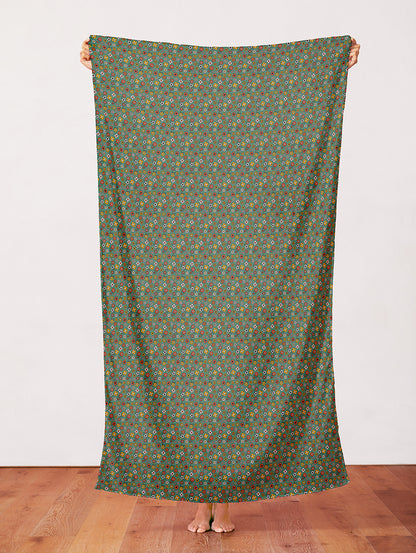 Ditsy Flower Tattoos - Green