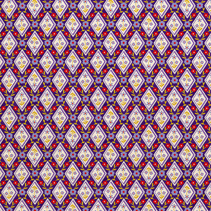 Diamonds - Dark Blue