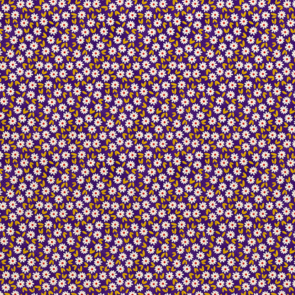 Ditsy Daisy - Dark Blue