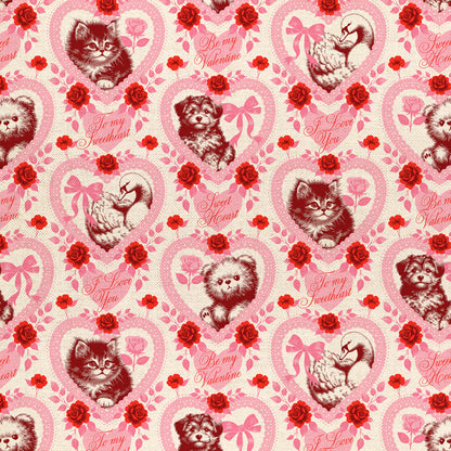 Be My Valentine - White