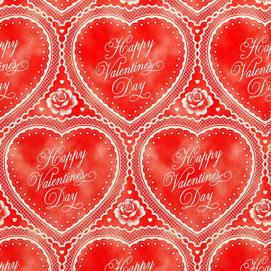 Valentines Hearts - Red