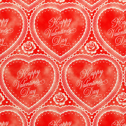 Valentines Hearts - Red