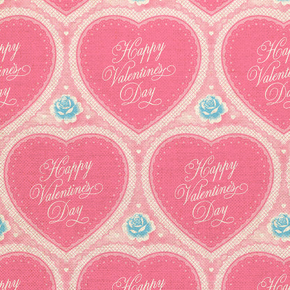 Valentines Hearts - Pink