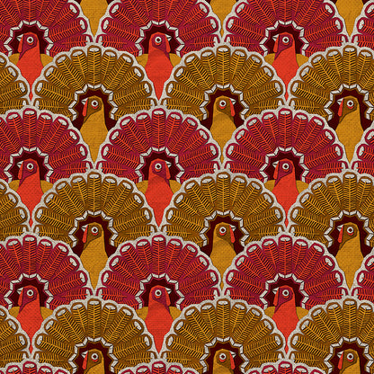 Scallop Turkey - Red