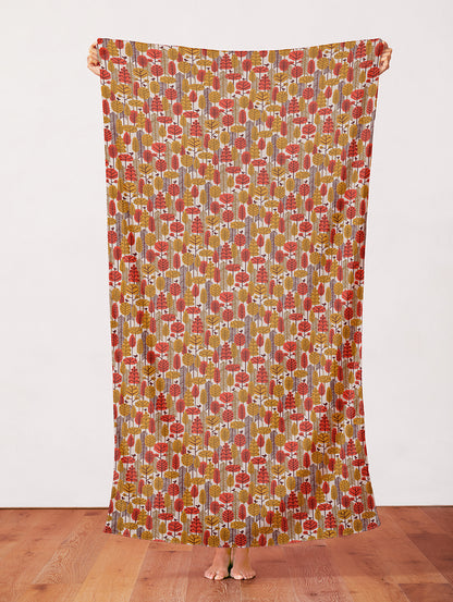 Paper Forest - Cream/Red