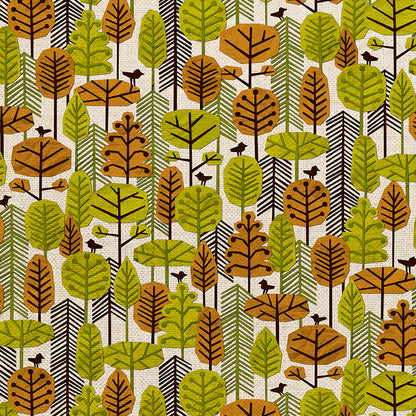 Paper Forest - Cream/Green