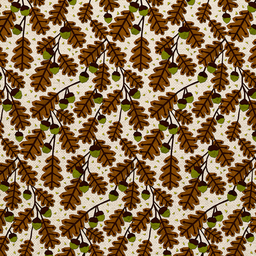 Acorns - Cream/Green