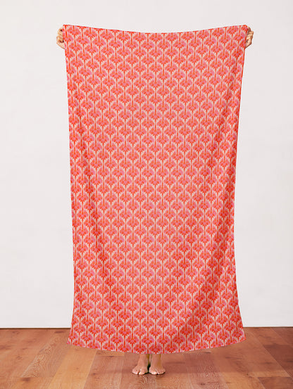 Abstract Stems - Red on Cream