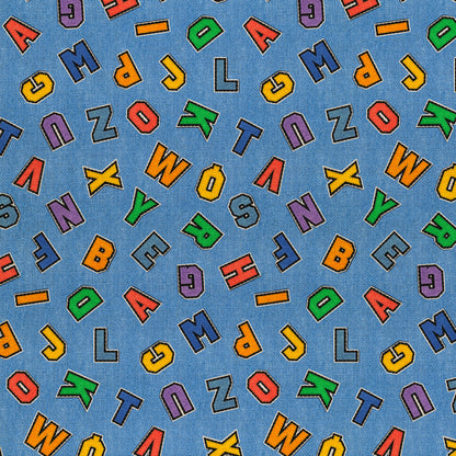 Alphabet Toss - Light Blue