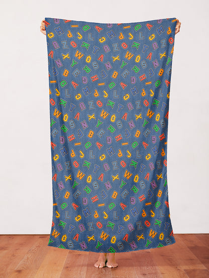Alphabet Toss - Dark Blue