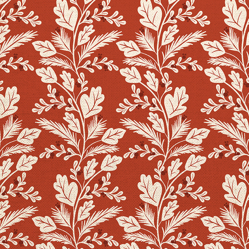 Greenery Stripe - Red