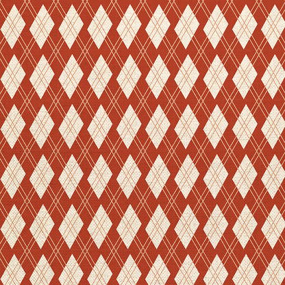 Argyle - Red