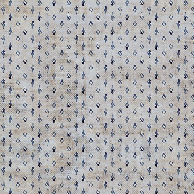 Stitched Tulips - Blue