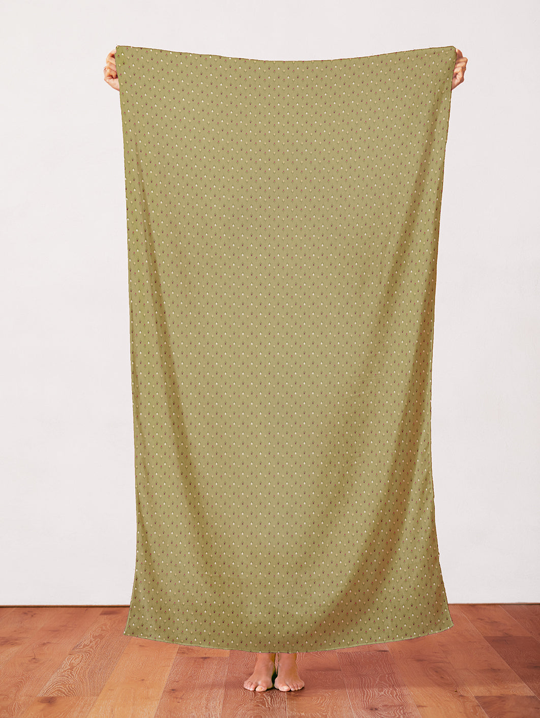 Stitched Tulips - Green