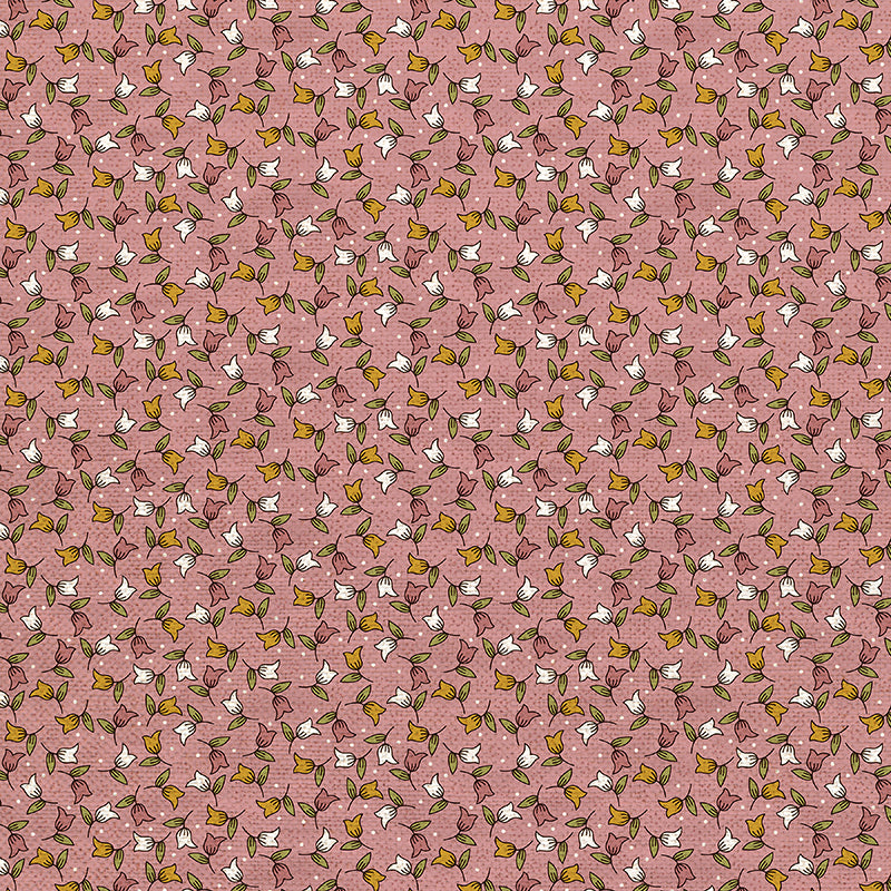 Ditsy Tulip - Mauve