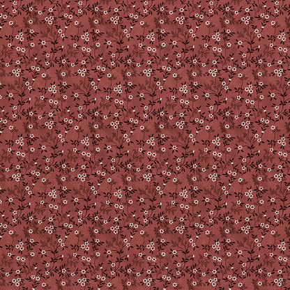 Stippled Branches - Red