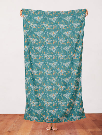 Luna Moth - Teal
