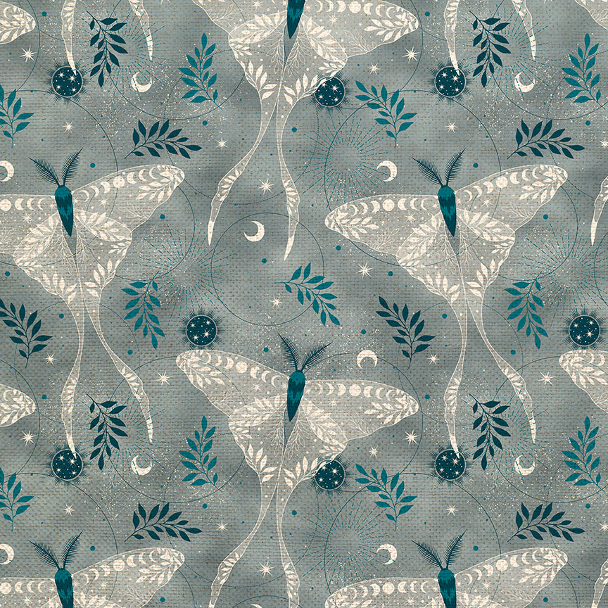 Luna Moth - Grey