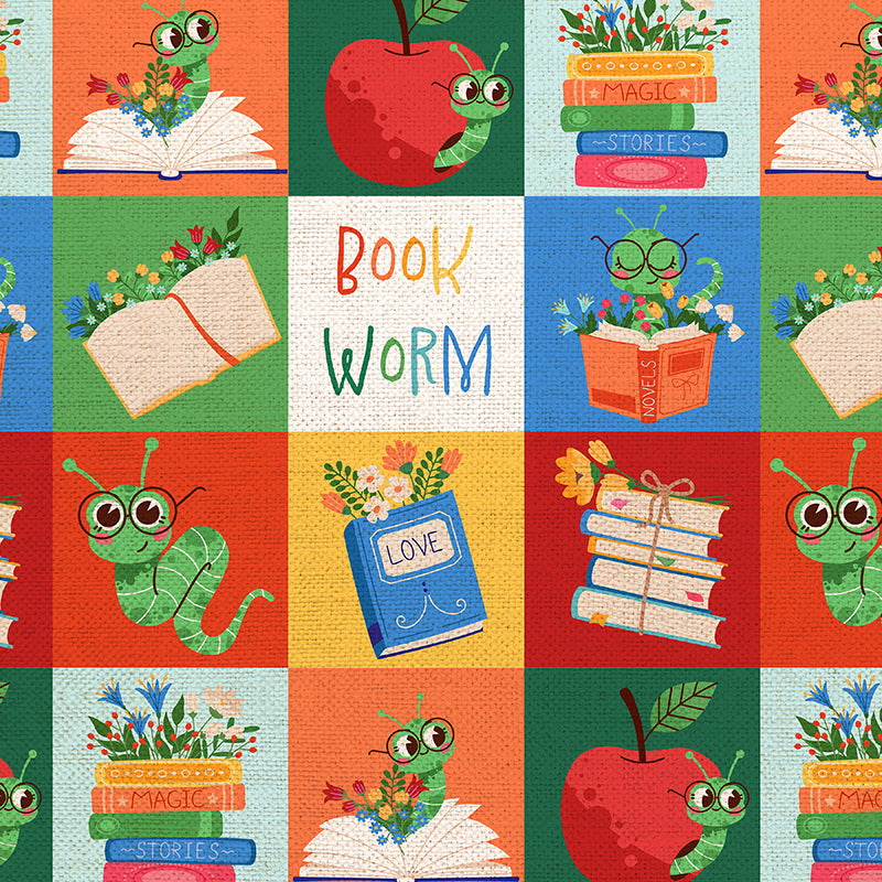 Book Worm Blocks