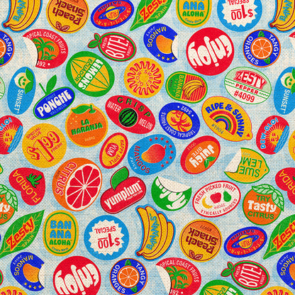 Fruit Sticker Toss