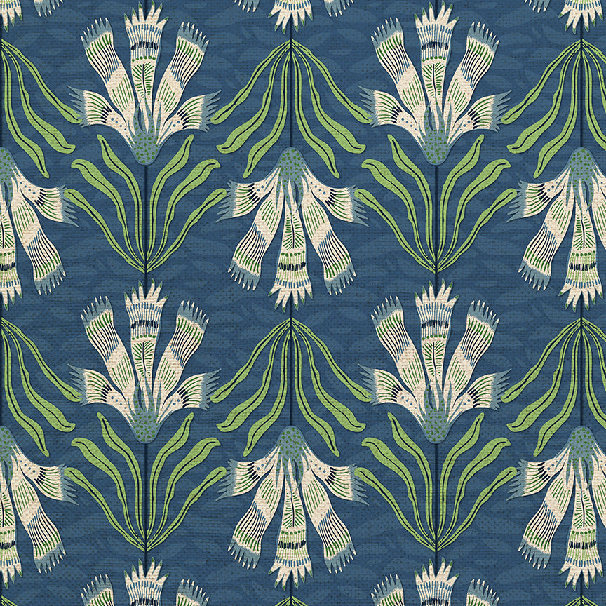 Flower Cutouts - Blue/Green