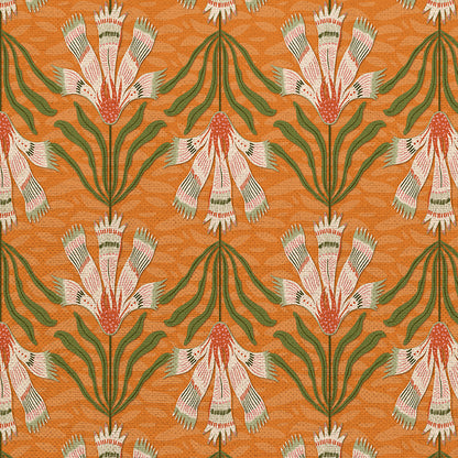 Flower Cutouts - Orange/Green