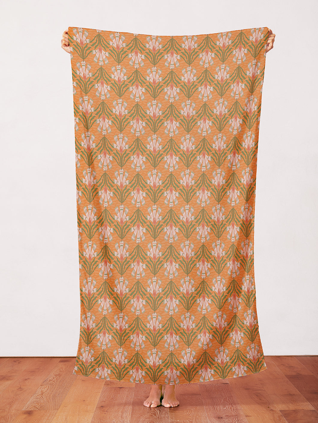 Flower Cutouts - Orange/Green