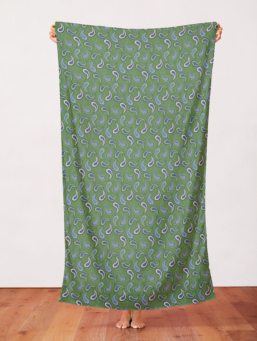 Paisley Toss - Blue/Green