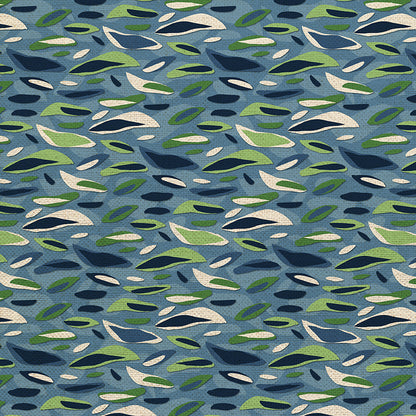 Layered Leaves - Blue